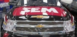 Em Martinsville, Miguel Paludo estreia nova picape e novo patrocínio