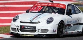 Jochen Mass acelera o Porsche Challenge em Barcelona