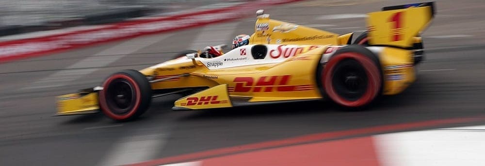 Atual campeão, Hunter-Reay é o mais rápido da sexta-feira em Long Beach
