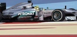 Nico Rosberg largará da pole-position no GP do Bahrain