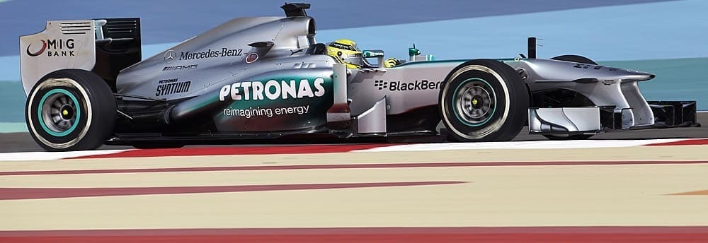 Nico Rosberg largará da pole-position no GP do Bahrain