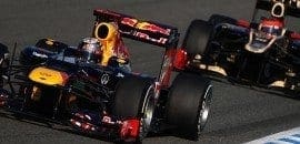 Red Bull vê Lotus como principal adversária