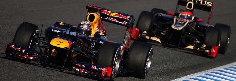Red Bull vê Lotus como principal adversária