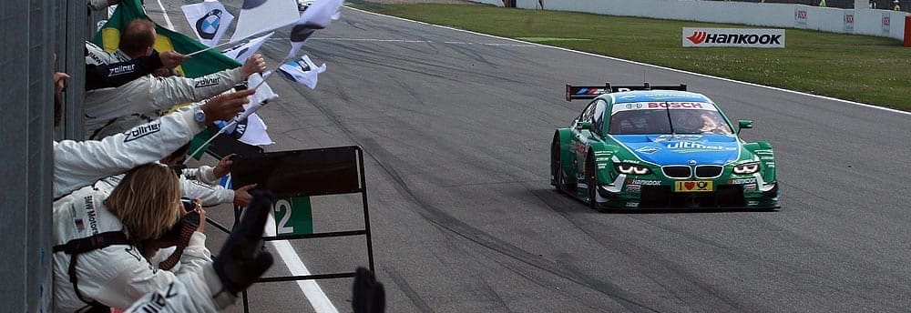 Com direito a hino brasileiro no pódio, Augusto Farfus vence em Hockenheim