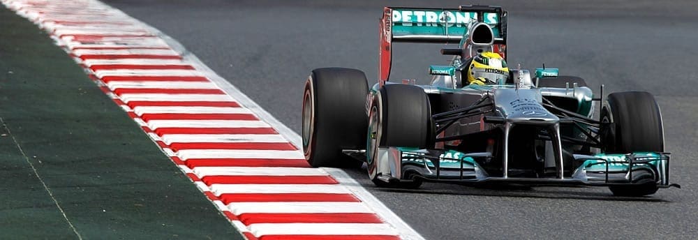 Nico Rosberg largará da pole-position do GP da Espanha