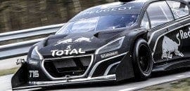 Sébastien Loeb realiza primeiro teste com o 208 T16 Pikes Peak