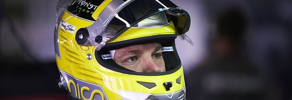 Nico Rosberg fica inconformado com o resultado da corrida deste domingo