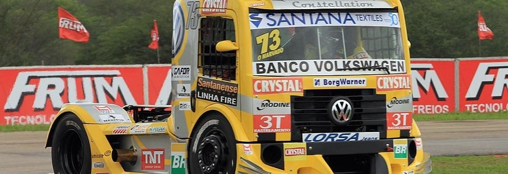 Totti em primeiro lugar no último treino livre em Caruaru