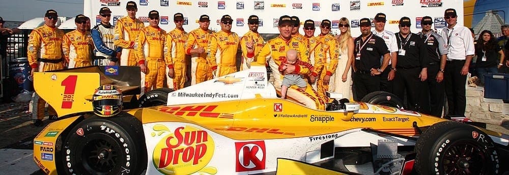 Equipe Andretti vence em Milwaukee com Ryan Hunter-Reay