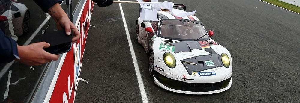 Porsche vence categorias GT na 24 Horas de Le Mans