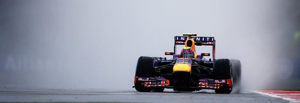 Sob chuva, Ricciardo lidera primeiro treino livre em Silverstone