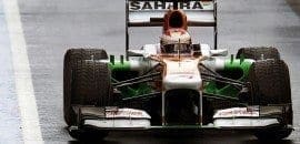 Di Resta é pego com o carro abaixo do peso e largará dos boxes