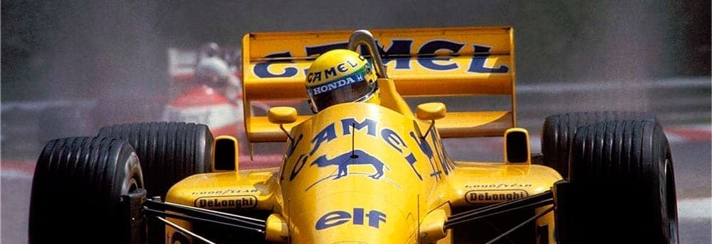 Documentos revelam detalhes de contrato de Senna com Lotus em 87