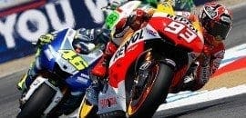 Marc Marquez venceu em Laguna Seca