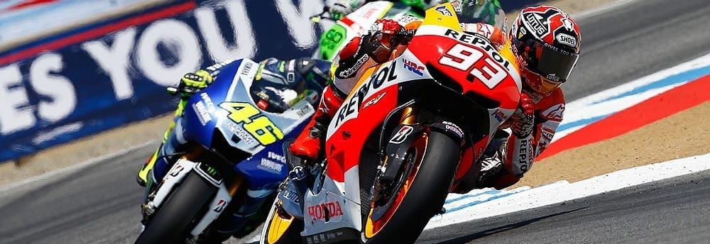 Marc Marquez venceu em Laguna Seca