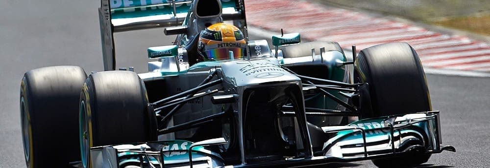 Na Hungria, Lewis Hamilton vence pela primeira vez com a Mercedes