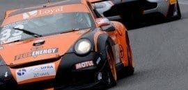 Alex Fabiano e Marçal Melo vencem na GT Premium com ultrapassagem na linha de chegada