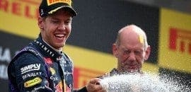Vettel vaiado no pódio: “É bom ganhar dos vermelhos”