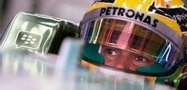 Hamilton lidera sexta-feira na Coreia do Sul