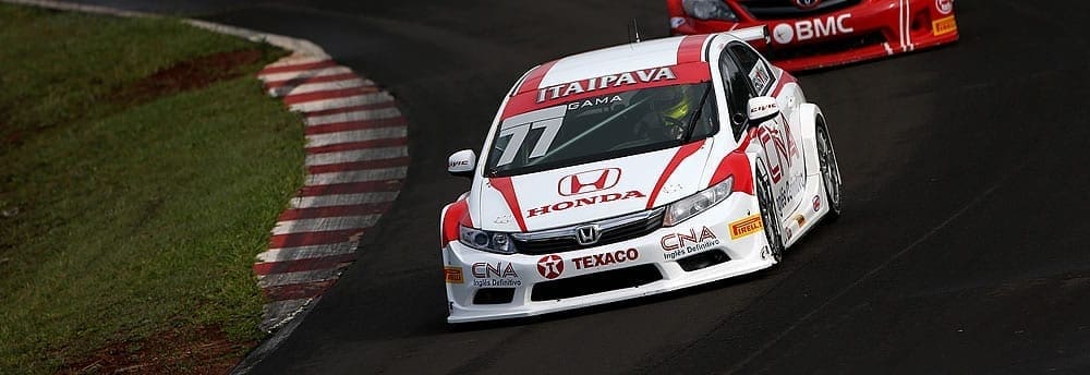 Felipe Gama leva Honda Civic à vitória