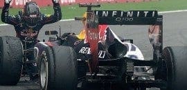 Sebastian Vettel multado em 25 mil euros por comemoração de título