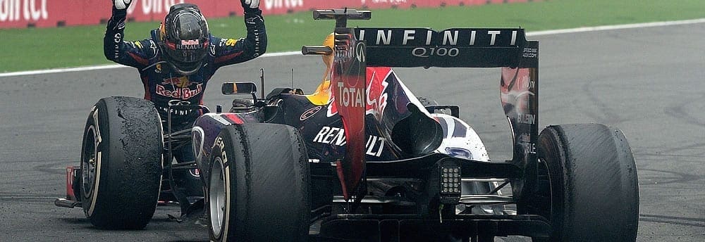 Sebastian Vettel multado em 25 mil euros por comemoração de título