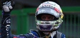 <b>Vettel vence em São Paulo e iguala novo recorde; Webber completa dobradinha</b>