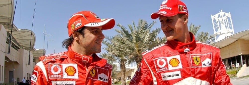 Massa e Barrichello homenageiam Schumacher em seu 45º aniversário