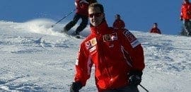 Investigações concluem que Schumacher caiu de cara na pedra e não ajudava a ninguém