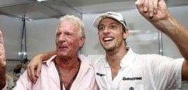 John Button, pai de Jenson, é encontrado morto nesta segunda-feira