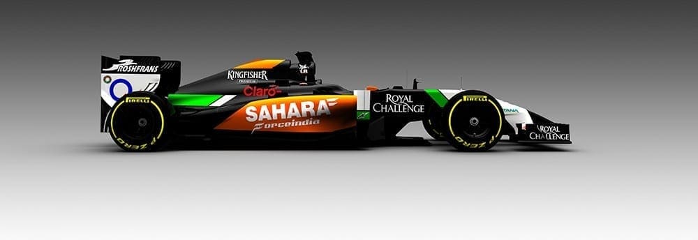 Force India revela primeira imagem do seu novo carro