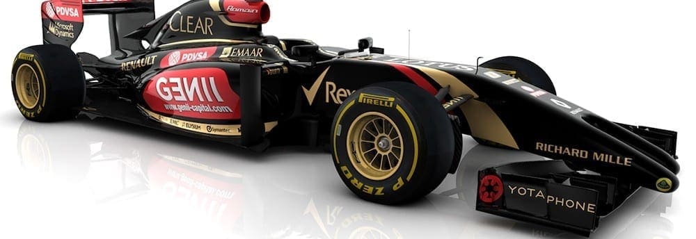 Pelo Facebook, Lotus mostra novo E22 com bico inovador