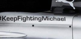 Mercedes homenageará Michael Schumacher durante os testes em Jerez