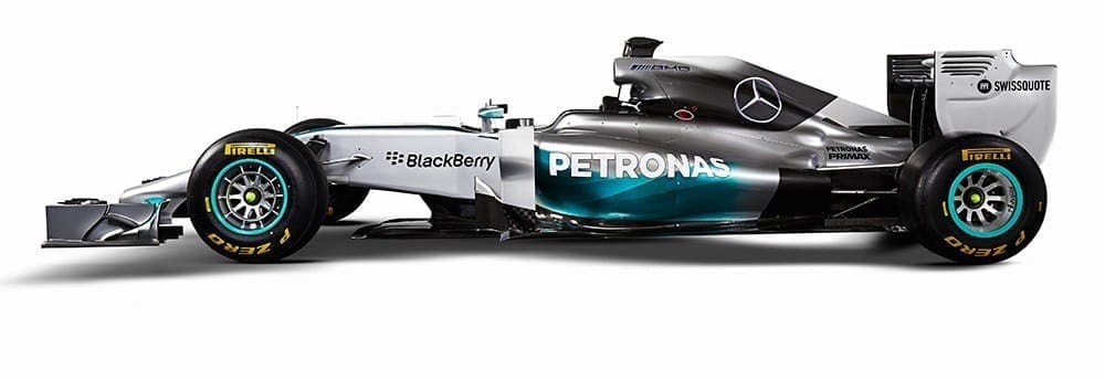 Mercedes revela novo W05 em Jerez