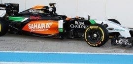 Force India apresenta VJM07 antes de treinos em Jerez