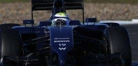 Massa estreia pela Williams com 2º tempo em Jerez