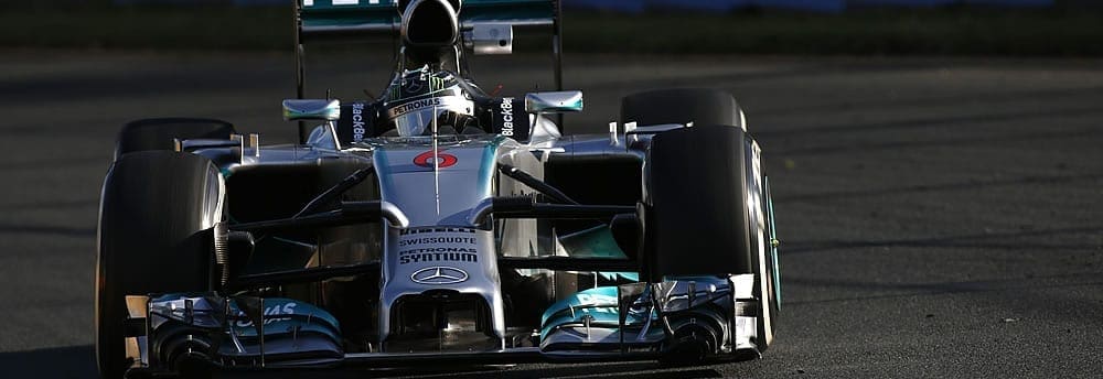 Nico Rosberg sofre com os freios ‘brake-by-wire’
