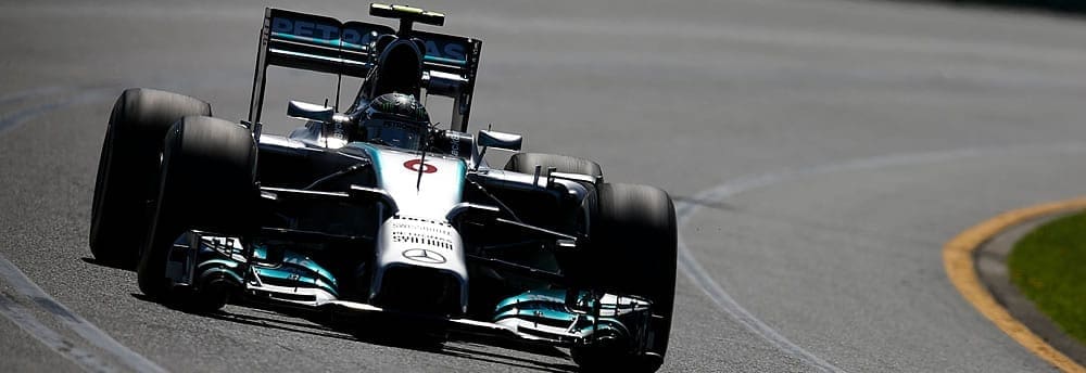 <b>Rosberg lidera último treino livre na Austrália</b>