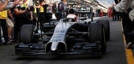 Apenas seis pilotos superaram a marca dos 300 km/h durante o GP da Austrália