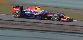 Daniel Ricciardo lidera último treino livre em Xangai