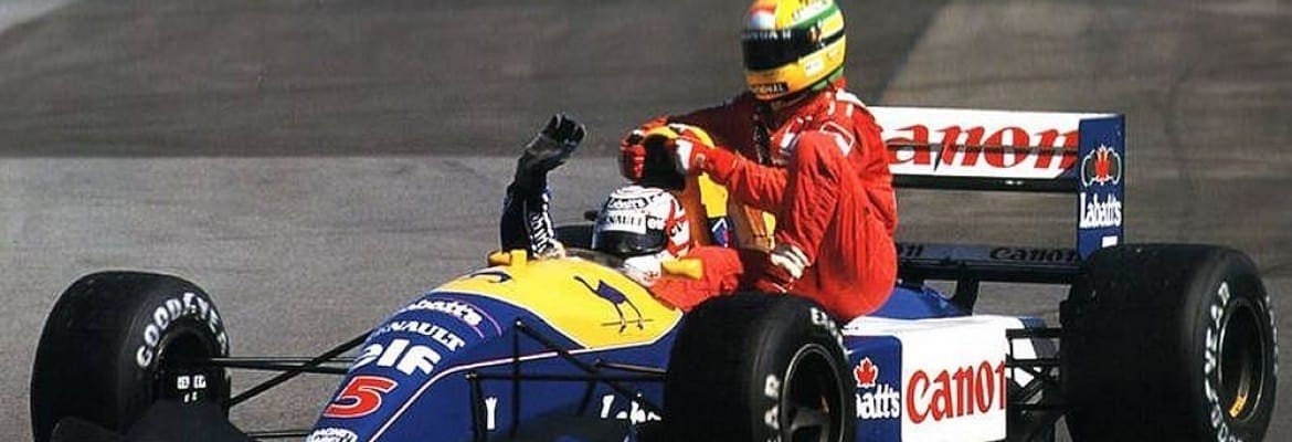 Nigel Mansell: “Senna foi o meu rival mais duro”