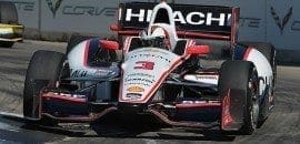 Hélio Castroneves vence e Penske fica 100% em Detroit