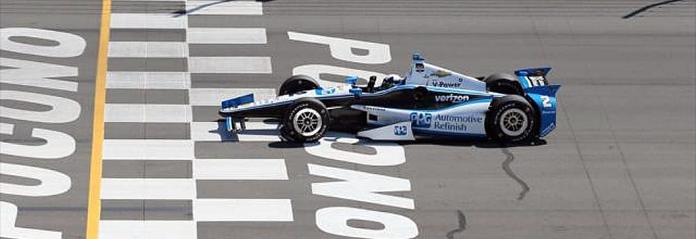 Montoya larga na frente e vence GP em Pocono