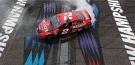 Brad Keselowski vence pela terceira vez na temporada 2014