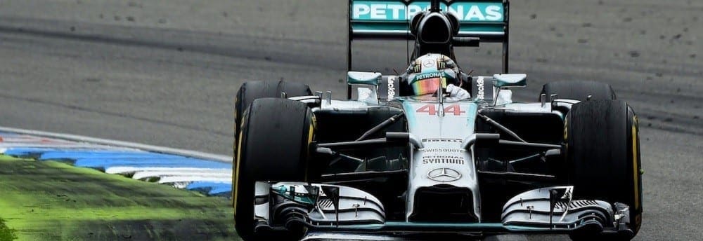 Lewis Hamilton tem sexta-feira perfeita na Hungria