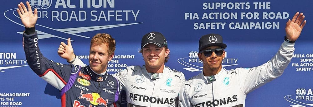 Rosberg consegue pole sob chuva em Spa-Francorchamps