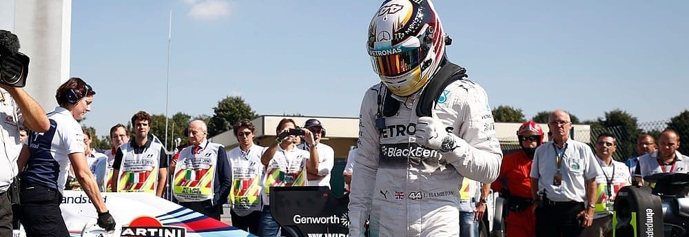 Lewis Hamilton vence o GP da Itália
