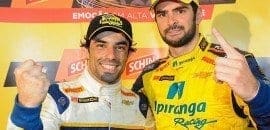<b>Em Santa Cruz, Camilo e Matos vencem rodada dupla</b>