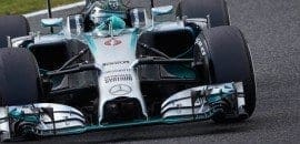 Mercedes dominou treinos livres em Suzuka