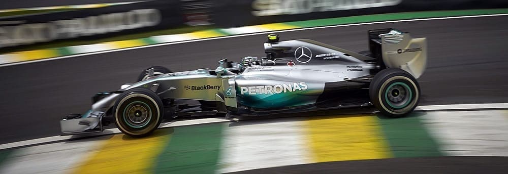 Nico Rosberg domina os treinos livres em Interlagos